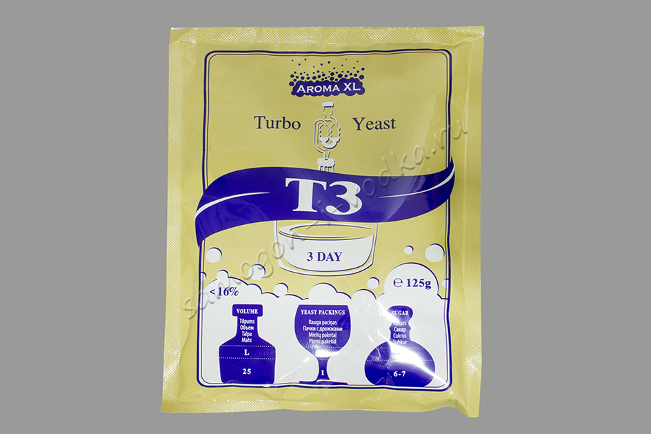 Дрожжи спиртовые активные Aroma XL T3 