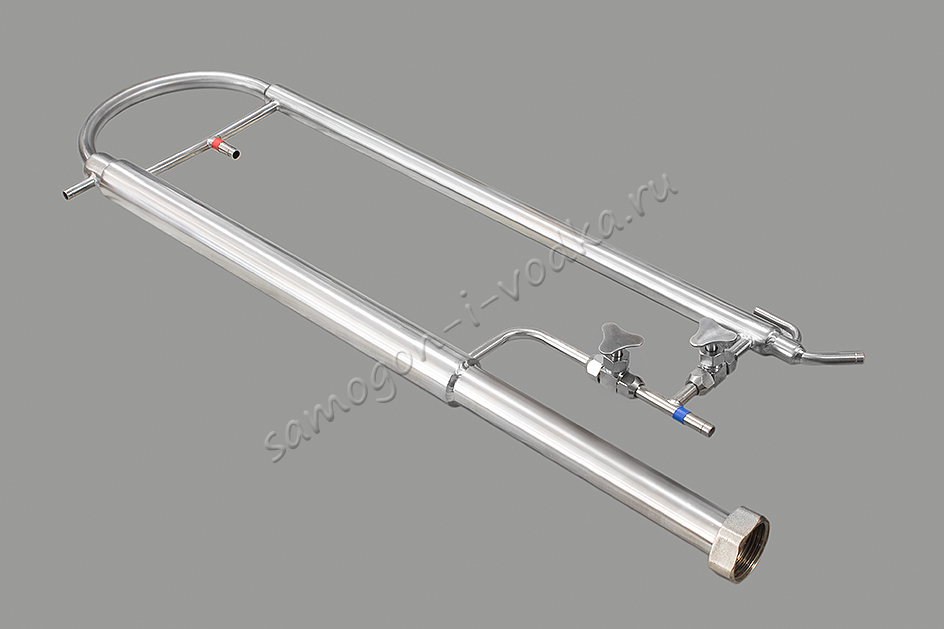 Дистиллятор с укреплением (пленочная колонна) ХД/4 - 2500ПК-ИД