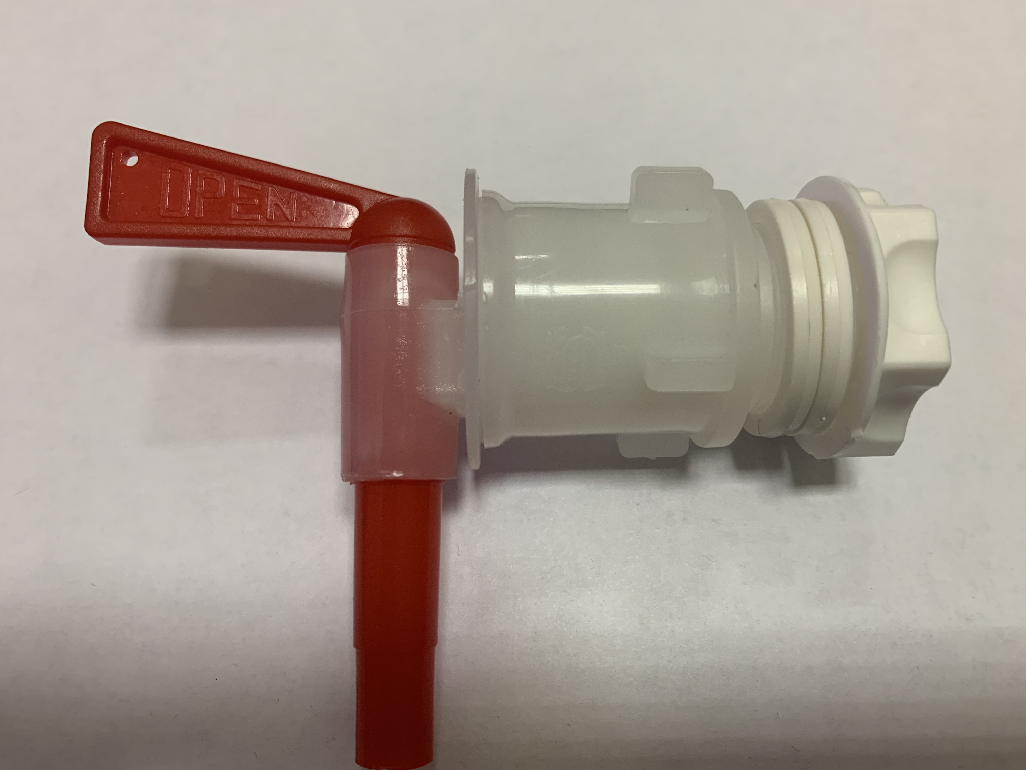 Кран для бродильной ёмкости сливной поворотный