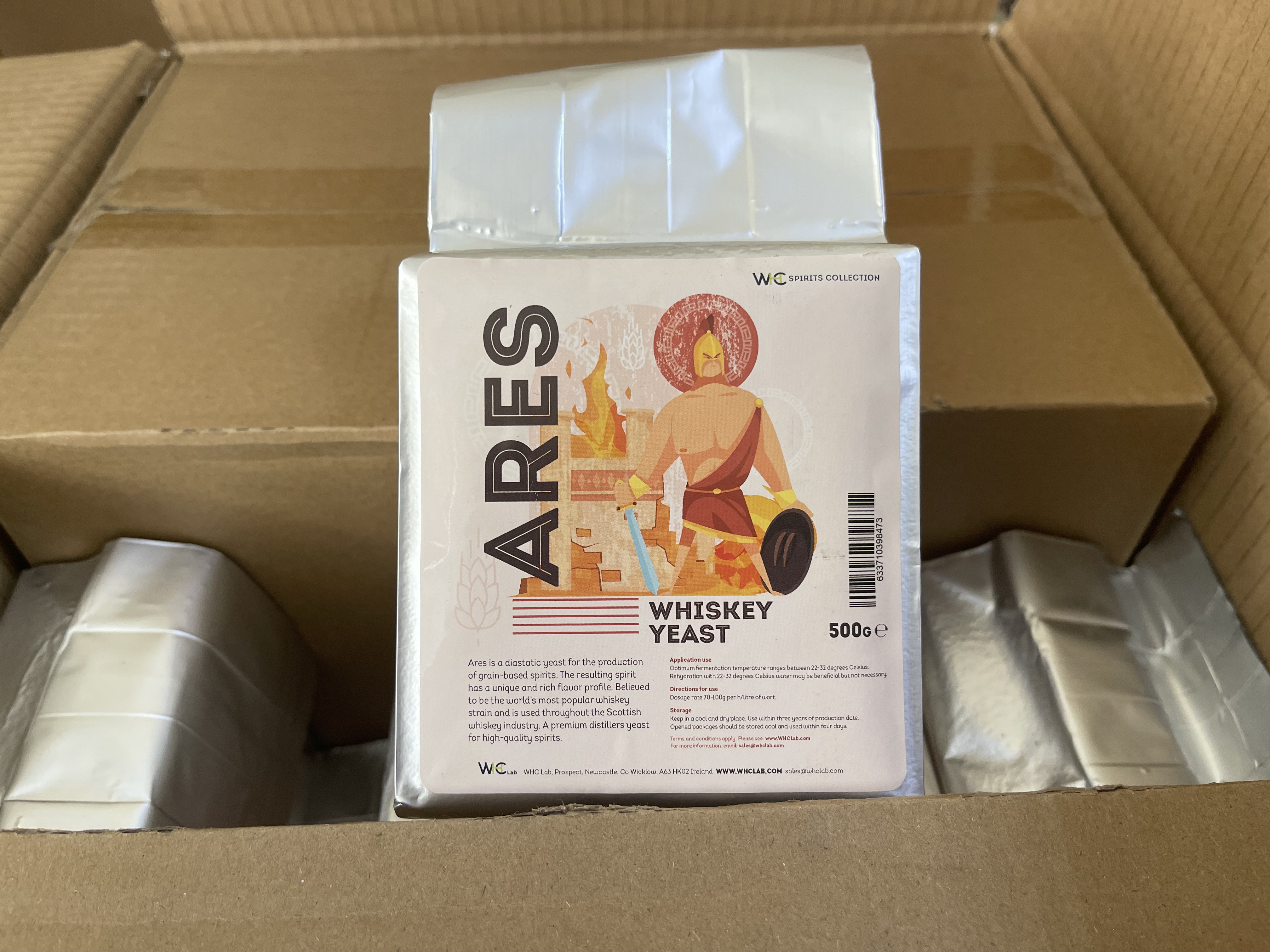 Дрожжи Ares Whiskey Yeast для "Виски"  500гр.