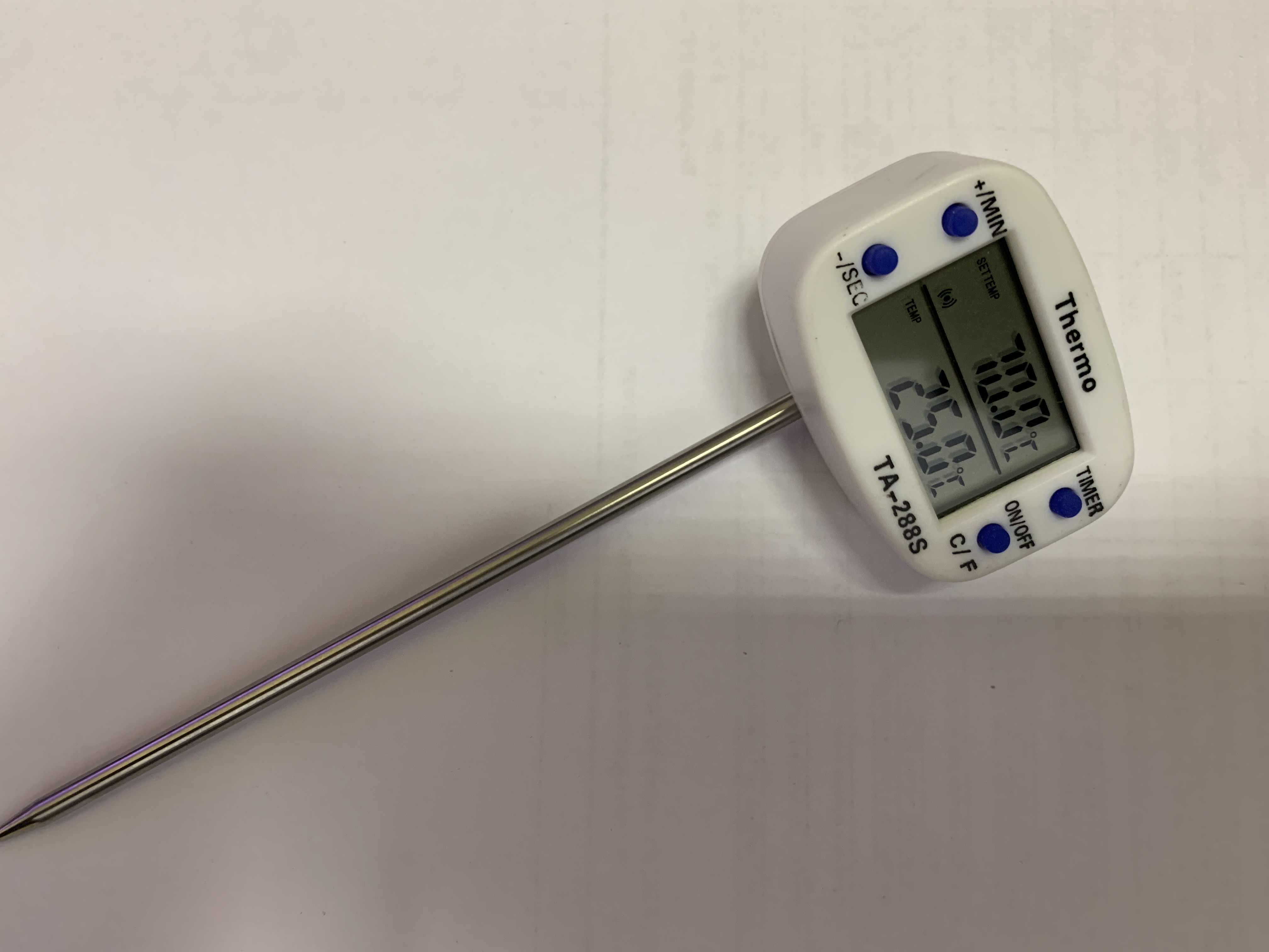 Термометр  цифровой ТА-288s с сигналом