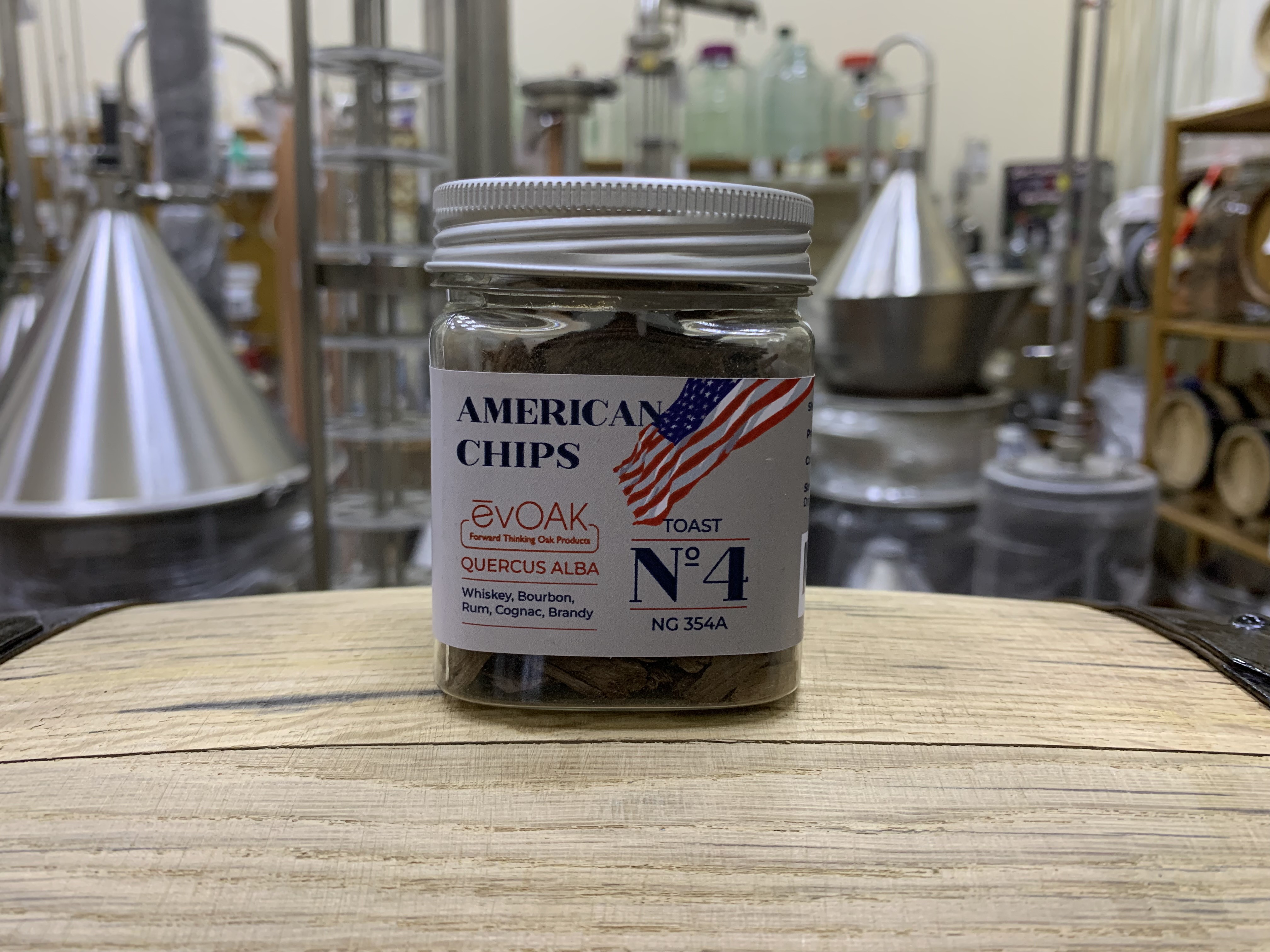 Дубовая щепа evOAK США .белый дуб №4 (354а) 50 гр.банка