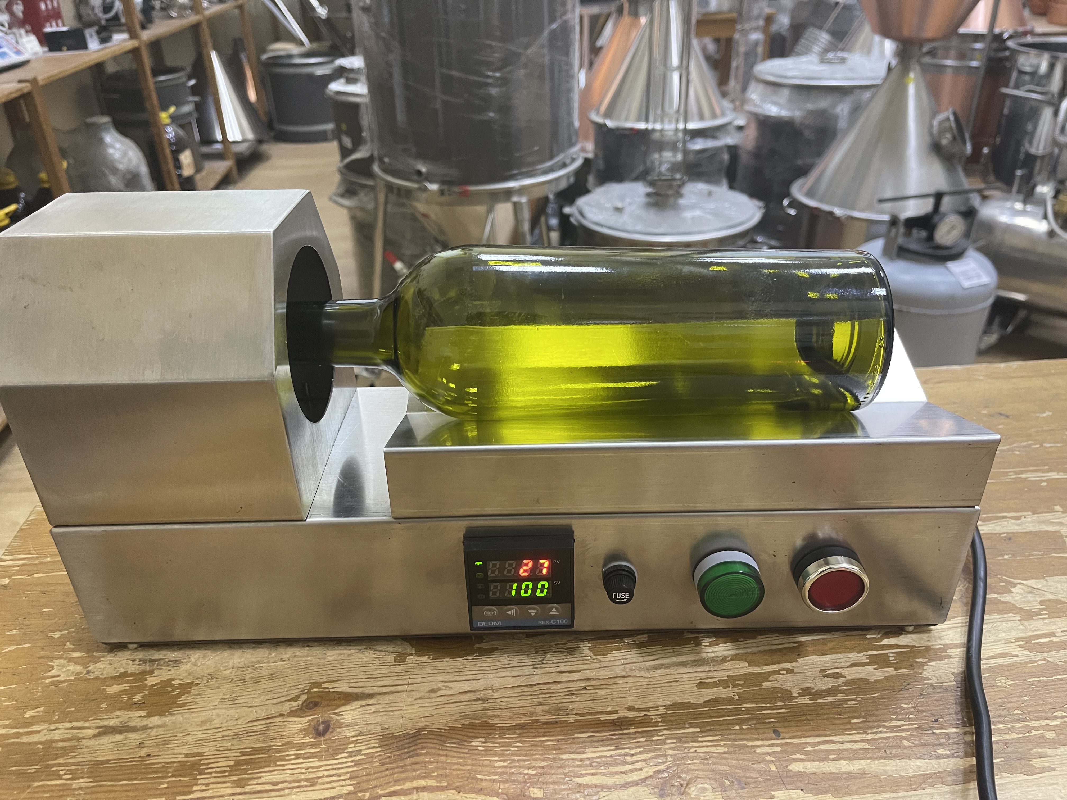 Термоусадочный аппарат для бутылок 