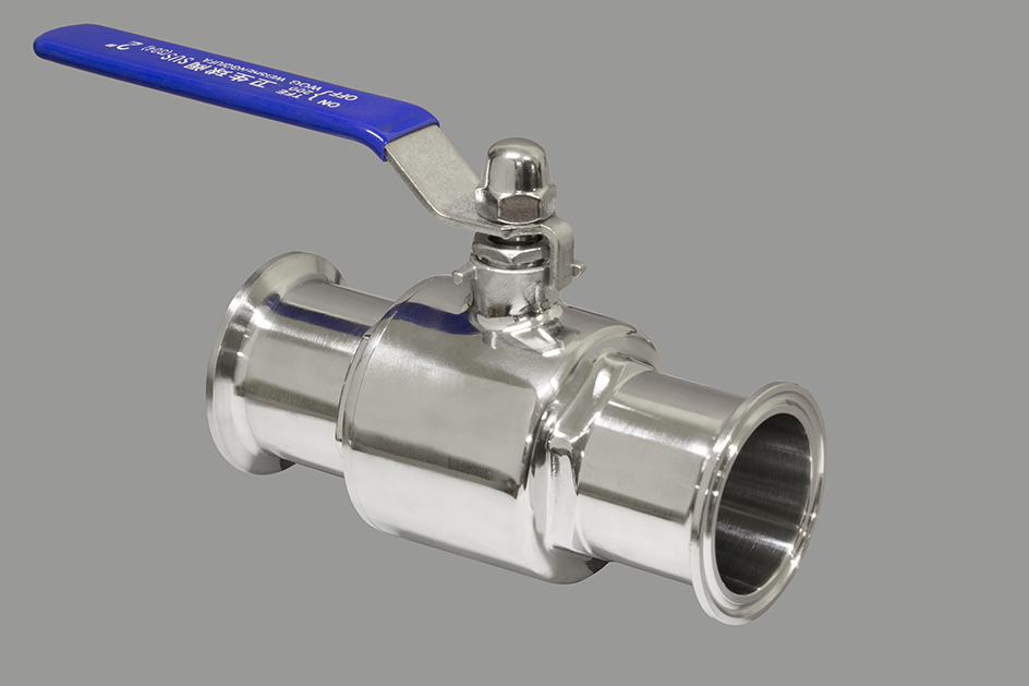 Кран шаровый кламп 2.0" нержавеющий (Q81)