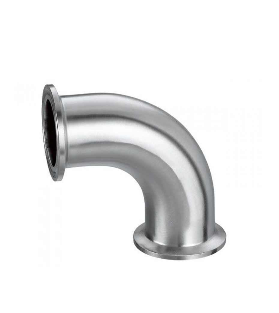 Отвод 90 градусов под кламп DN2