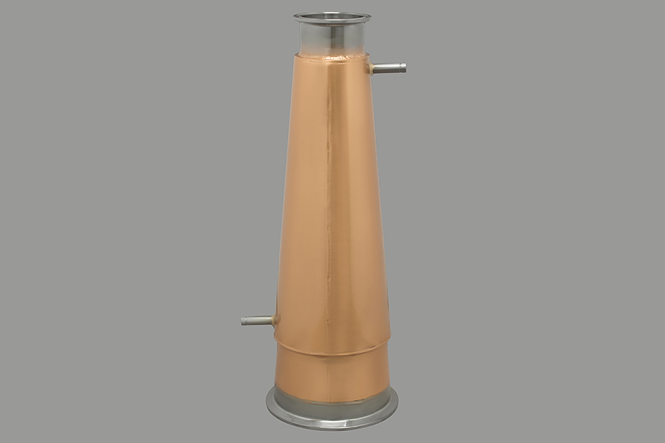 Конус "Аламбик 21" с рубашкой укрепления, медь ХД-2d