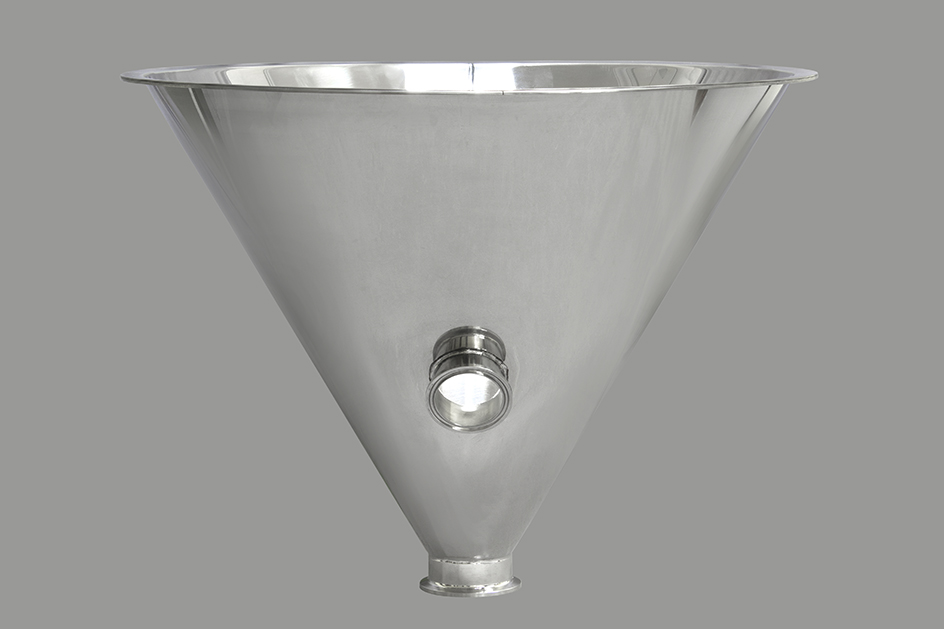 Конус ЦКТ с двумя выходами кламп 1.5" + 2" v2.0