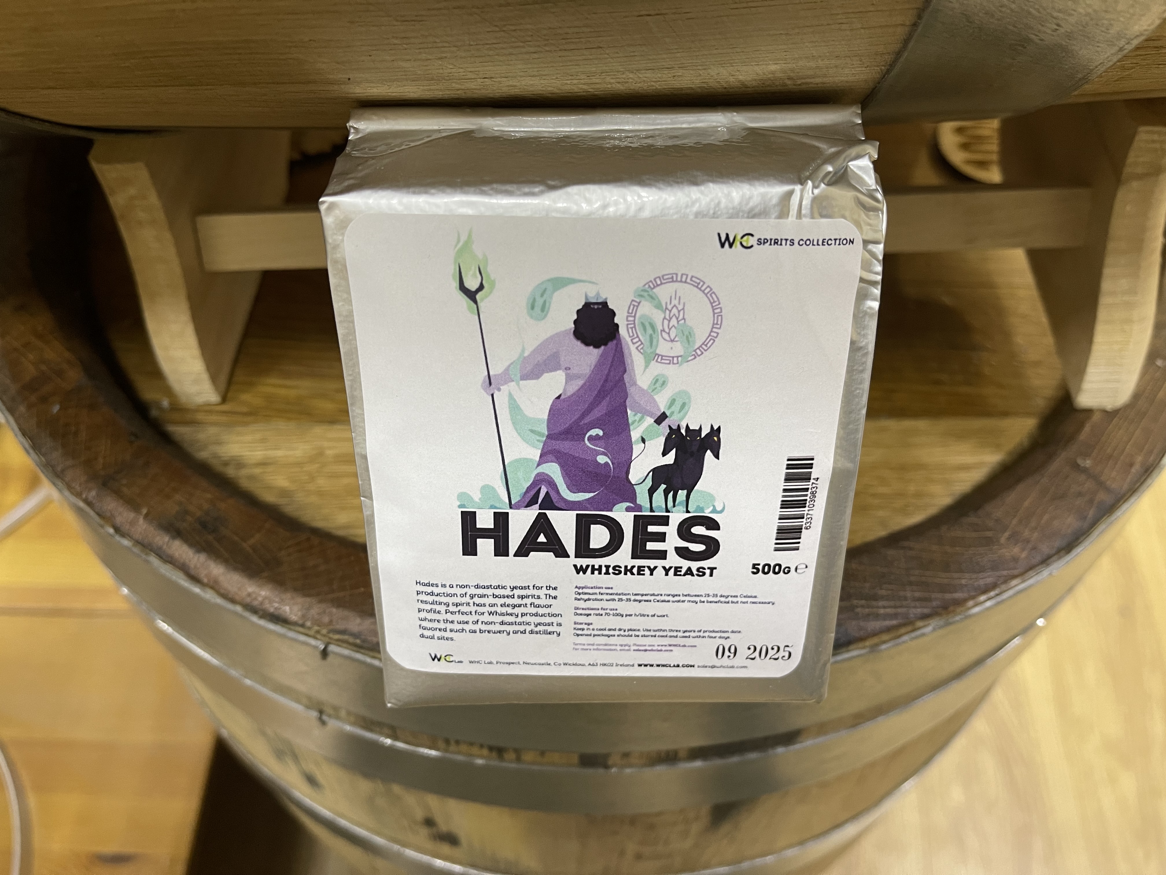 Дрожжи Hades Whiskey Yeast для "Виски"  500гр.
