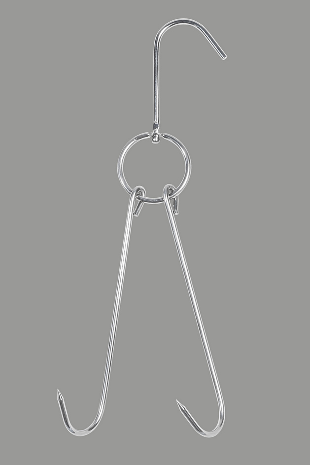 Крюк для птицы S-2 aisi 304, D=5mm. L=340mm