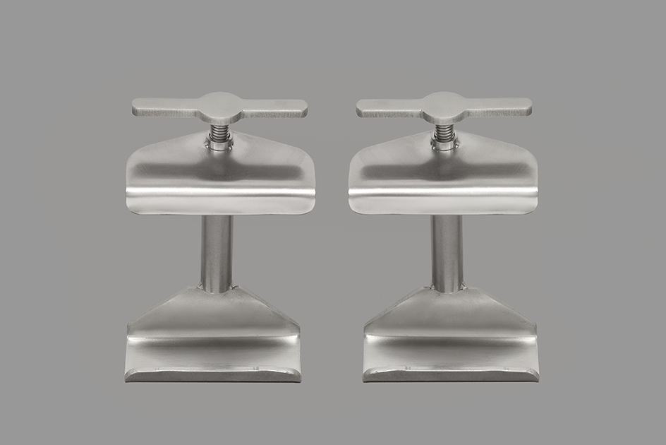 Зажимы для ручек котла LUXSTAHL (2шт)