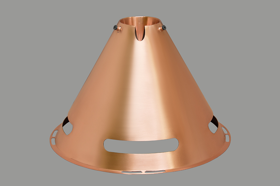 Медная конусная вставка-матрешка для крышек (D360)