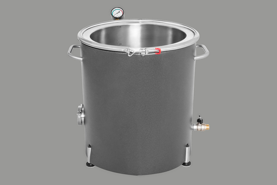 Пароводяной котёл ПВК-25 (D360) с ТЭНом и сливом кламп 2.0"