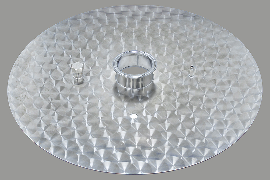 Крышка плоская 3мм для кубов ХД-3d-76, 100 литров/УПВК 100,120,150 литров (D530)