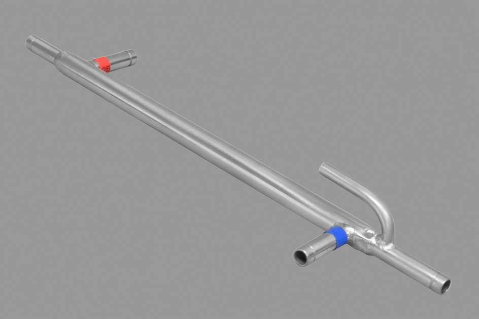 Малый прямоточный холодильник ХД/4 