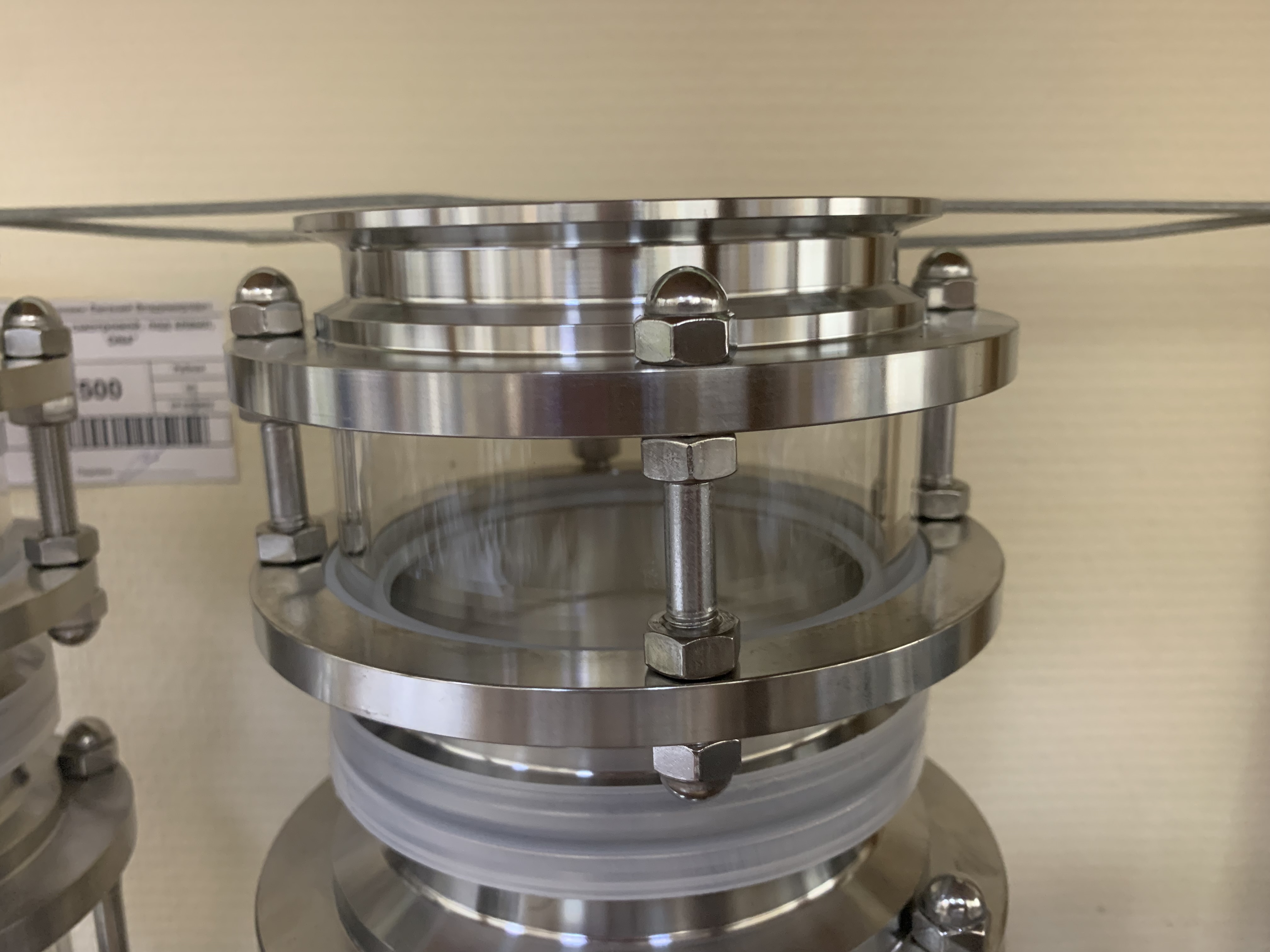 Диоптр смотровой, под кламп, DN4" короткий