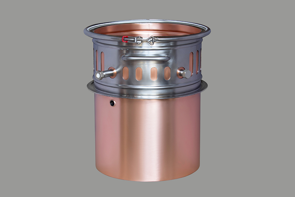 Вставка-вкладыш медная для водяной и паровой рубашки к кубу 27 литров D320