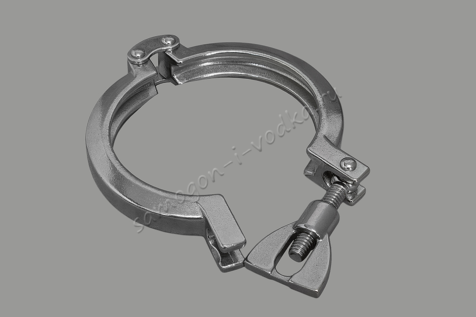 Хомут для быстросъемных соединений Сlamp (Кламп) 2,5" ЛЮКС