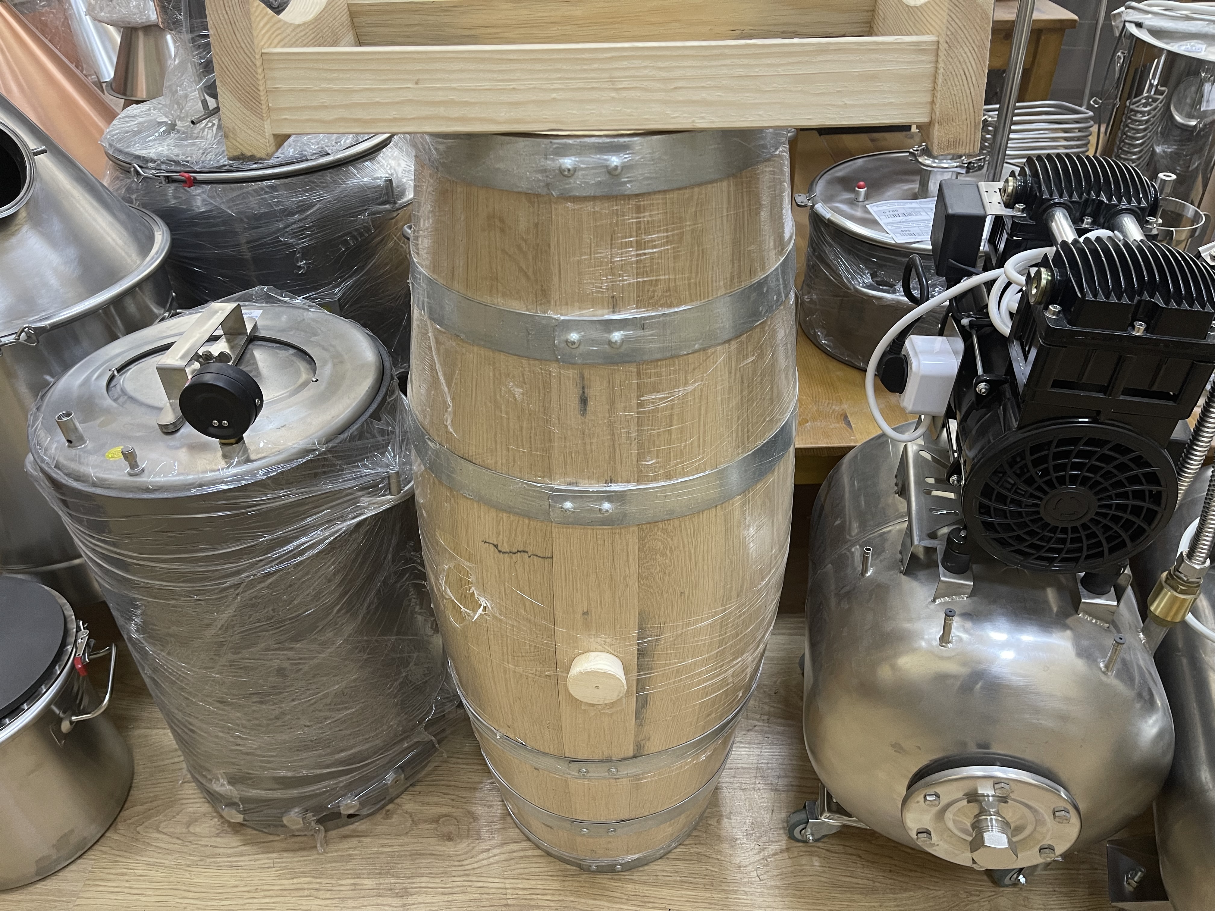 Бочка дубовая 50 литров "Бренди" 