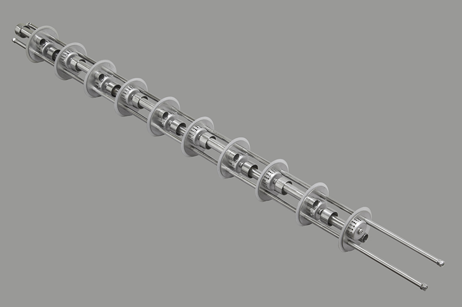 Нержавеющая вставка колонны Д58-750 версия 2019