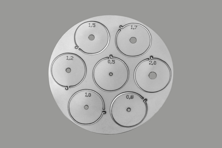 Набор вставок-жиклеров клапана отбора (0,5-2,0мм)