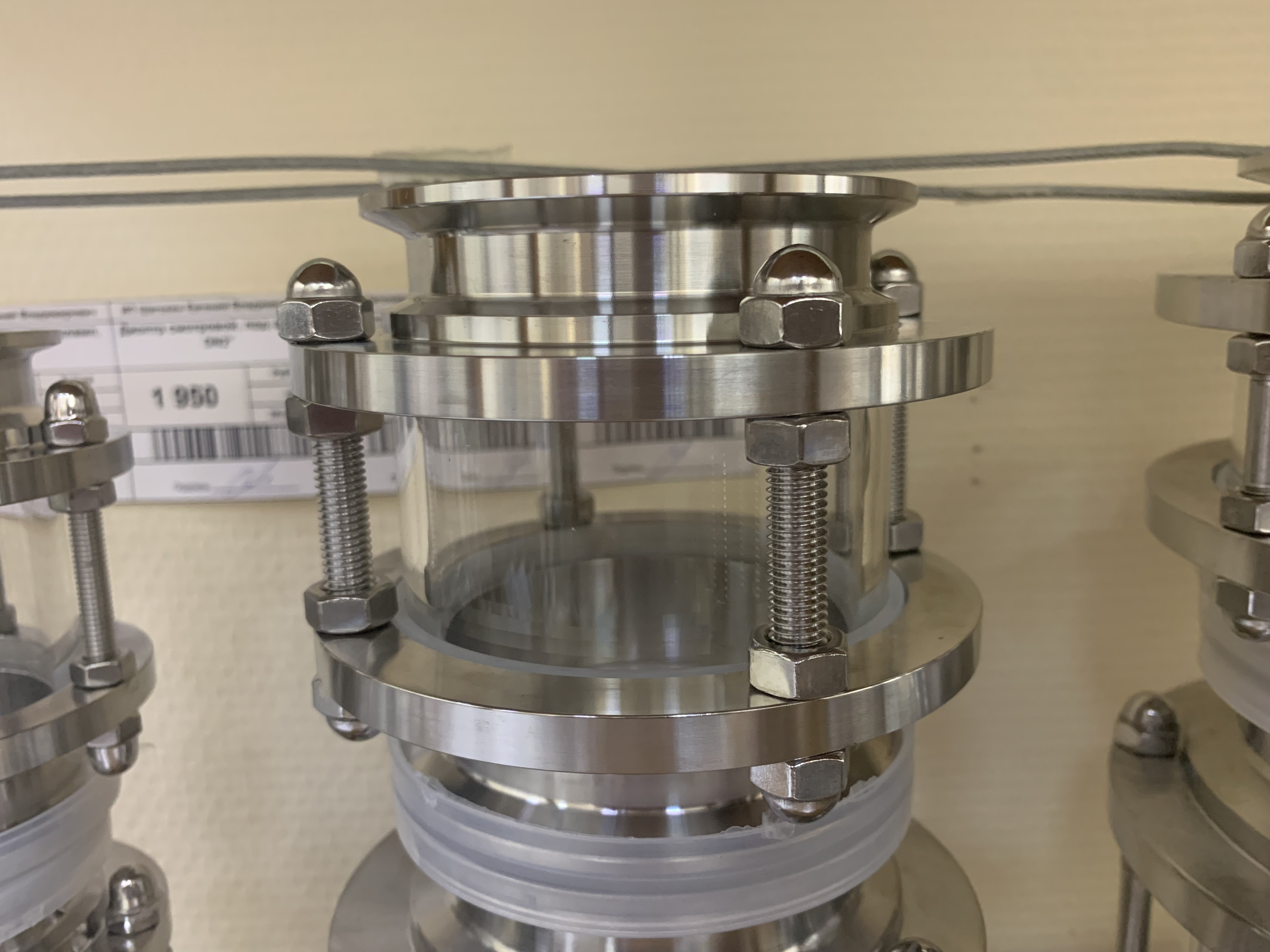 Диоптр смотровой, под кламп, DN3" короткий