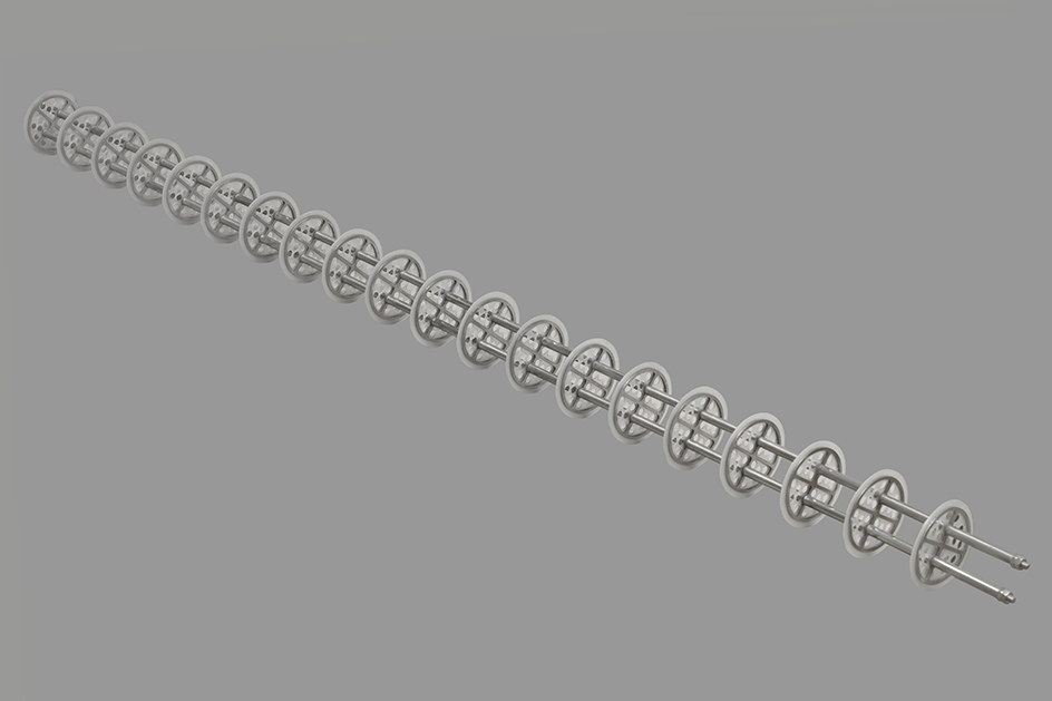 Нержавеющая вставка тарелок НБК ХД-2d-1000 (2000-2500 Вт)