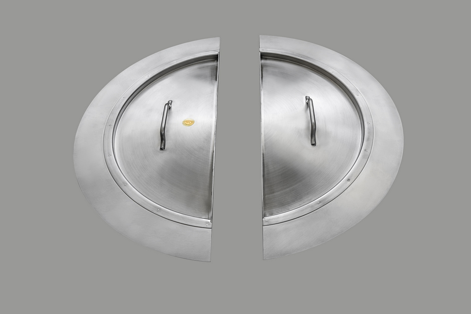 Крышка сыроварни 60 и 100 литров для использования с мешалкой