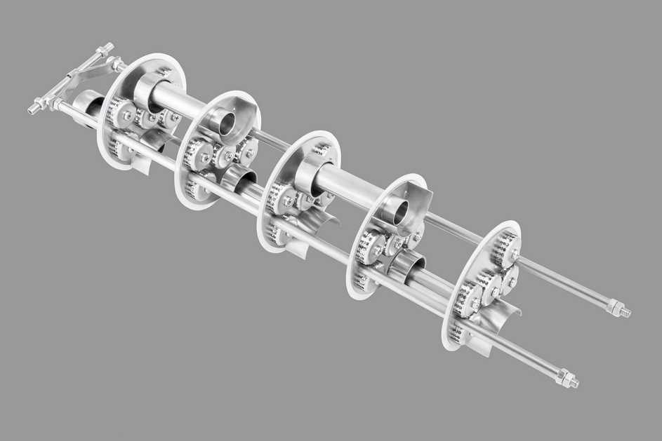 Нержавеющая вставка колонны ХД-4d-500-10000