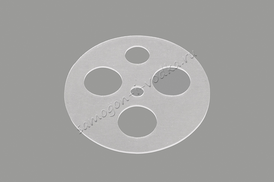 Силиконовый диск для колонн Д80 серии 2017 (отв-3, d-22, D-14)