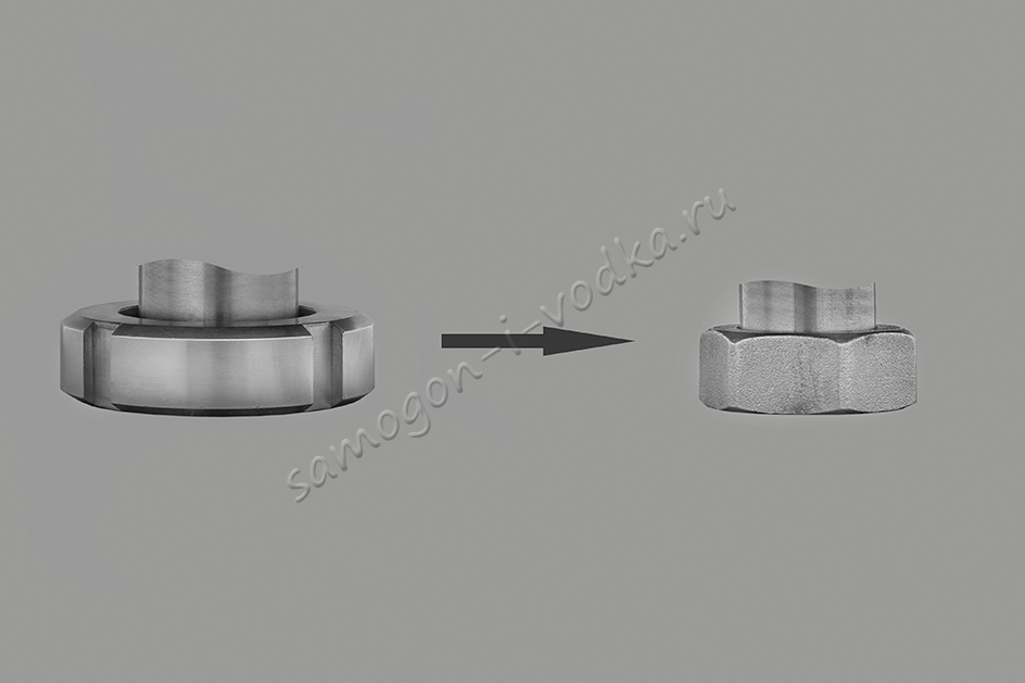 Соединение 1" вместо соединения молочная муфта ДУ40 (ХД/3)