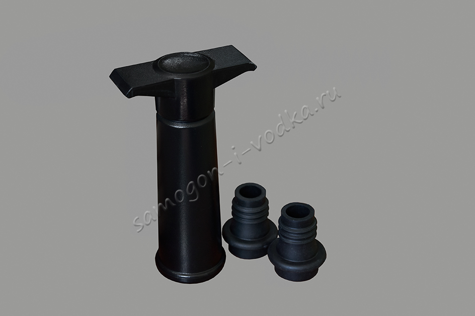 Вакуумный насос для вина + 2 пробки многоразового использования