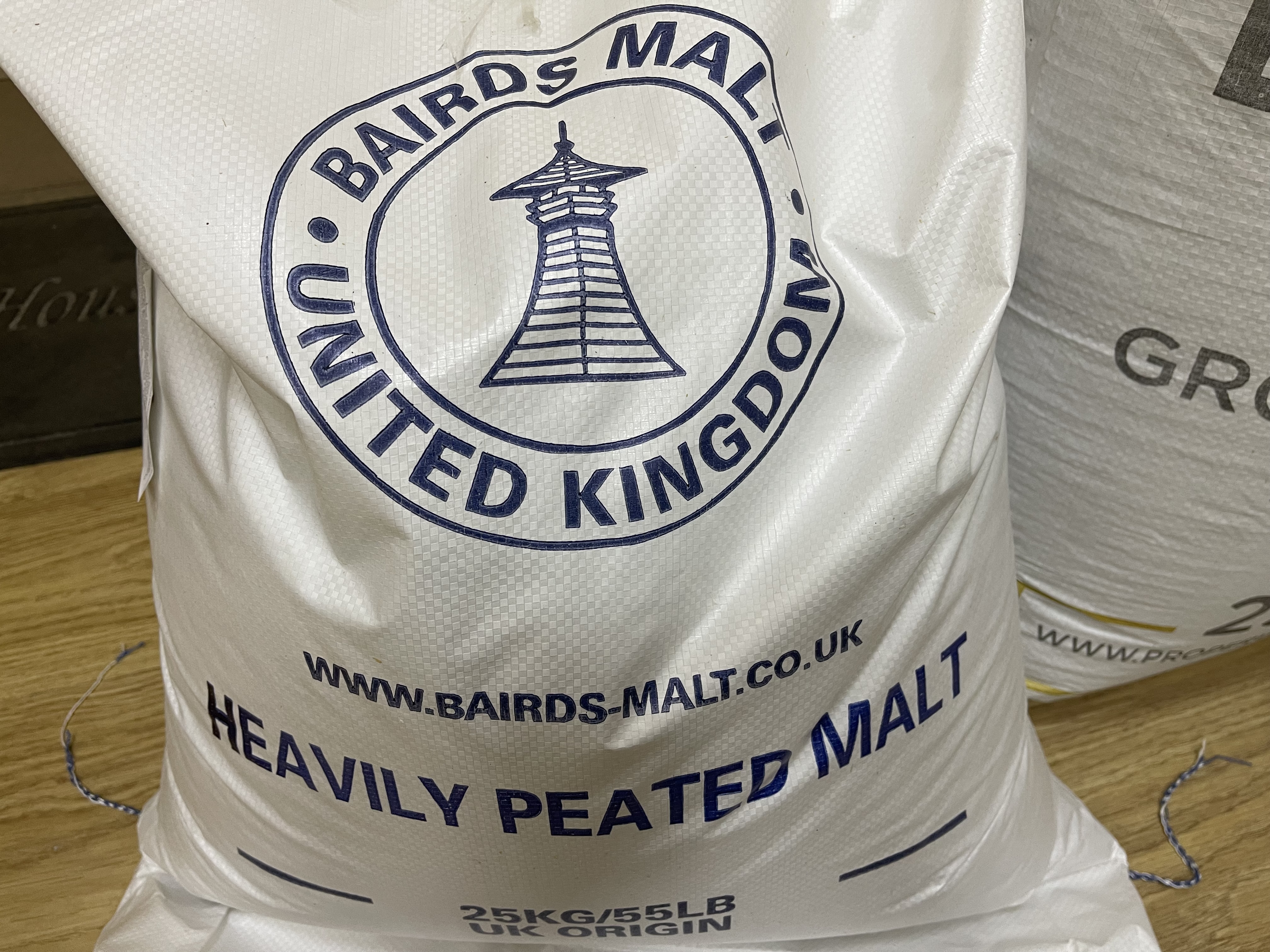Солод Bairds Malt  Peated  50 ppm Великобритания 1 кг.