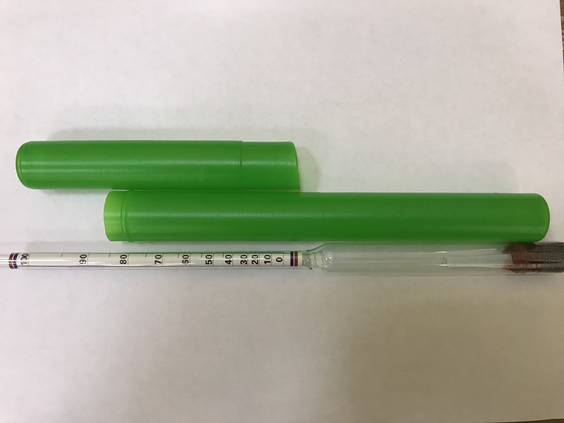 Спиртометр (ареометр) 0-100%