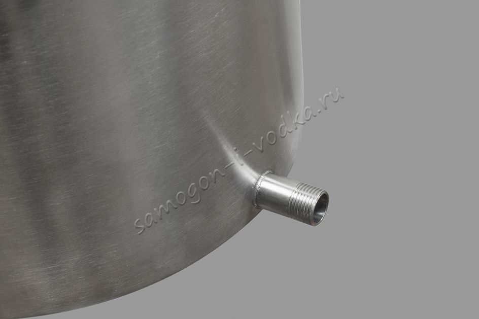 Установка крана слива 1/2" для кубов серии Lite и Middle