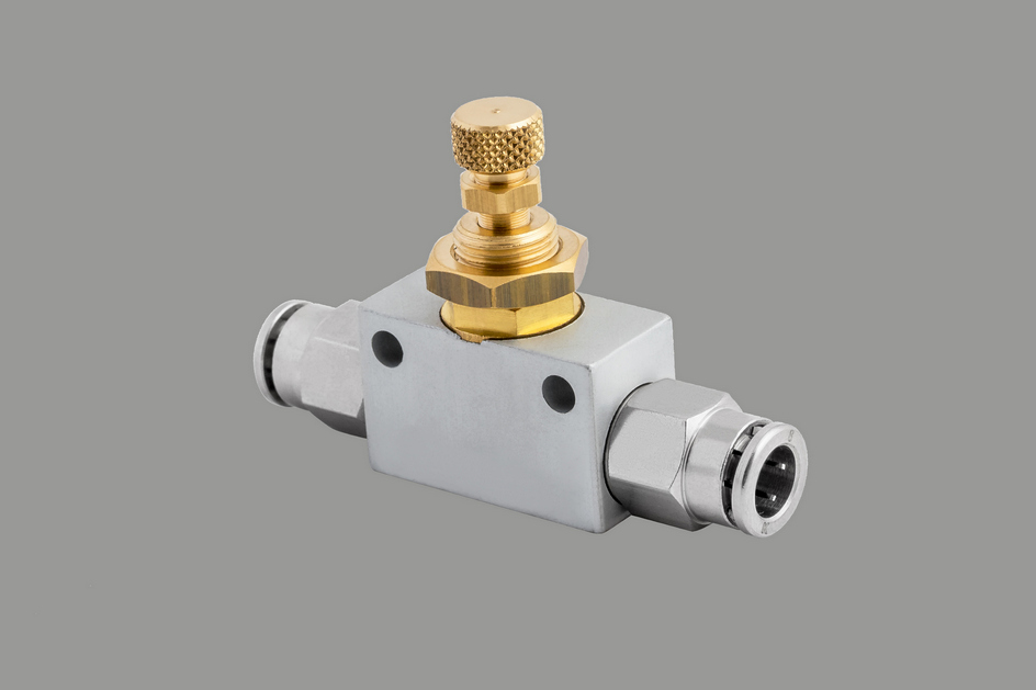 Игольчатый кран регулировки отбора