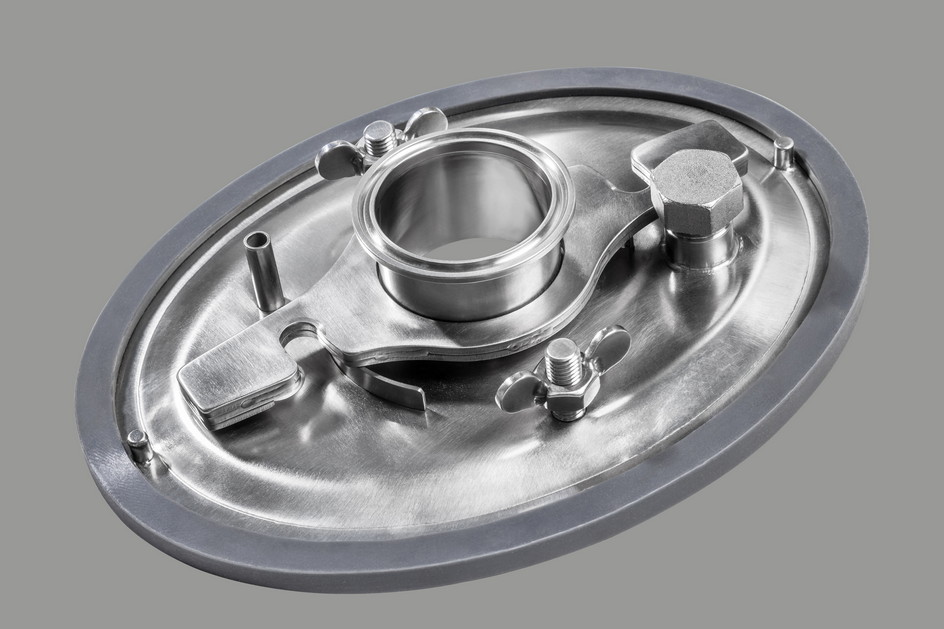 Крышка автоклава для дистилляции и ректификации