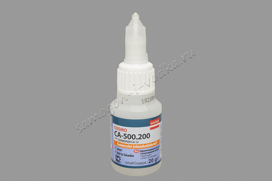 Клей цианоакрилатный Cosmo СА-500.200 СА12, 20гр
