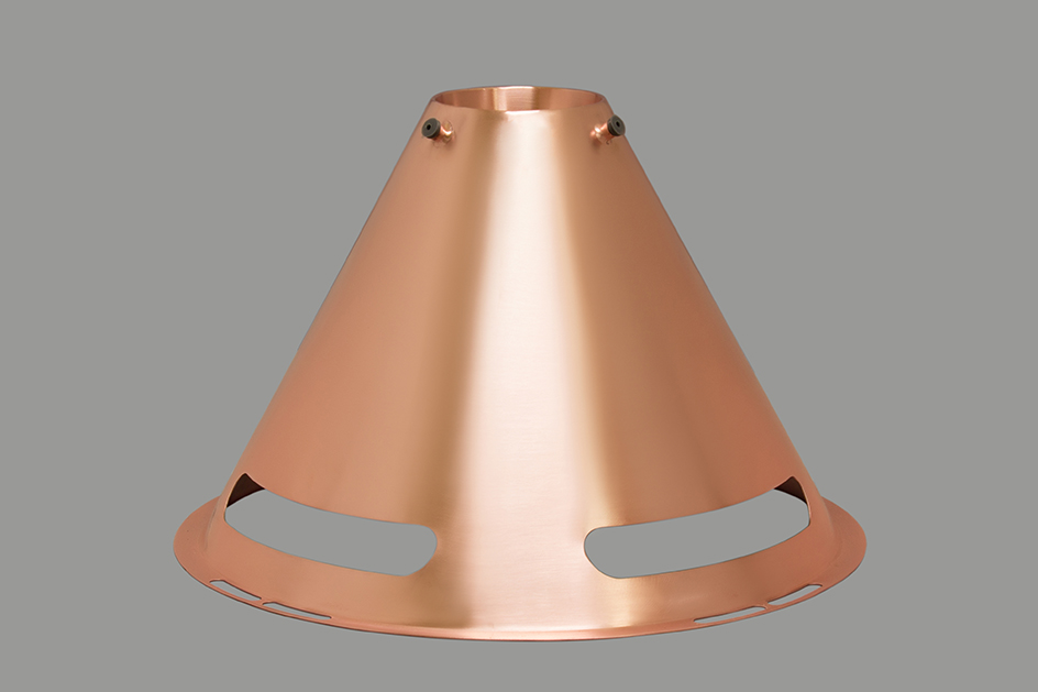 Медная конусная вставка-матрешка для крышек (D320)