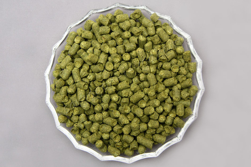 Хмель гранул "Cascade" альфа 4.5% -7% 50 гр