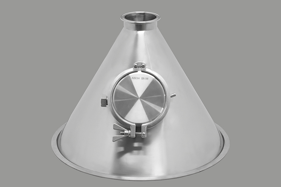 Крышка конусная с люком для кубов ХД-3d-37 литров (D360)