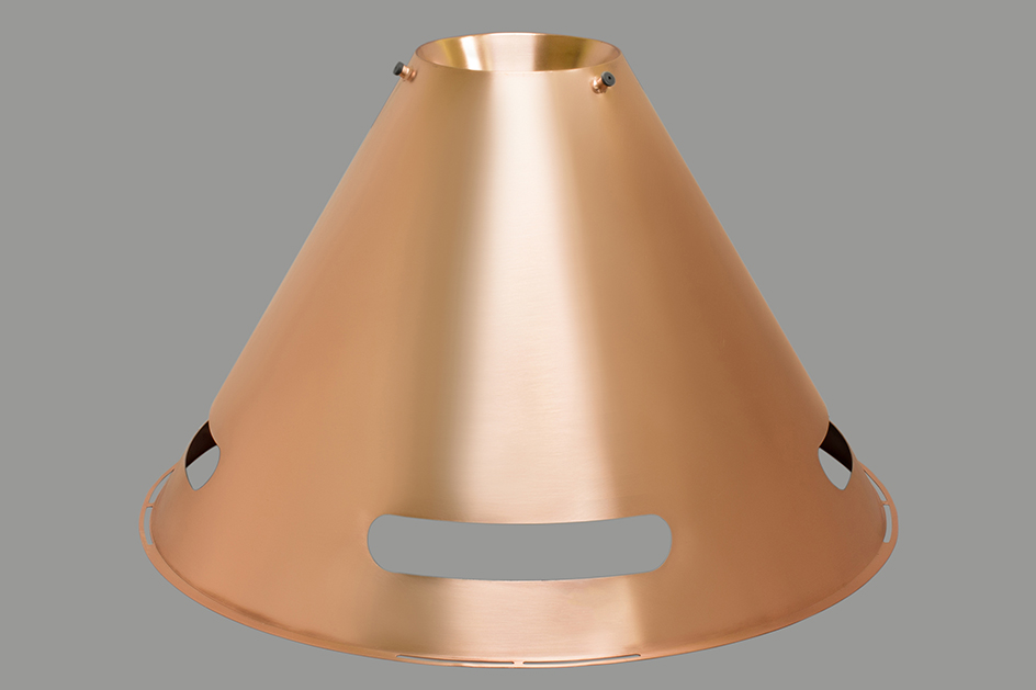 Медная конусная вставка-матрешка для крышек (D530)