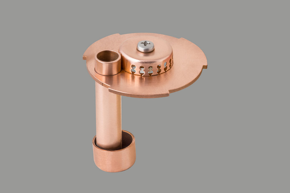 Медная тарелка для модульной тарельчатой колонны Д58