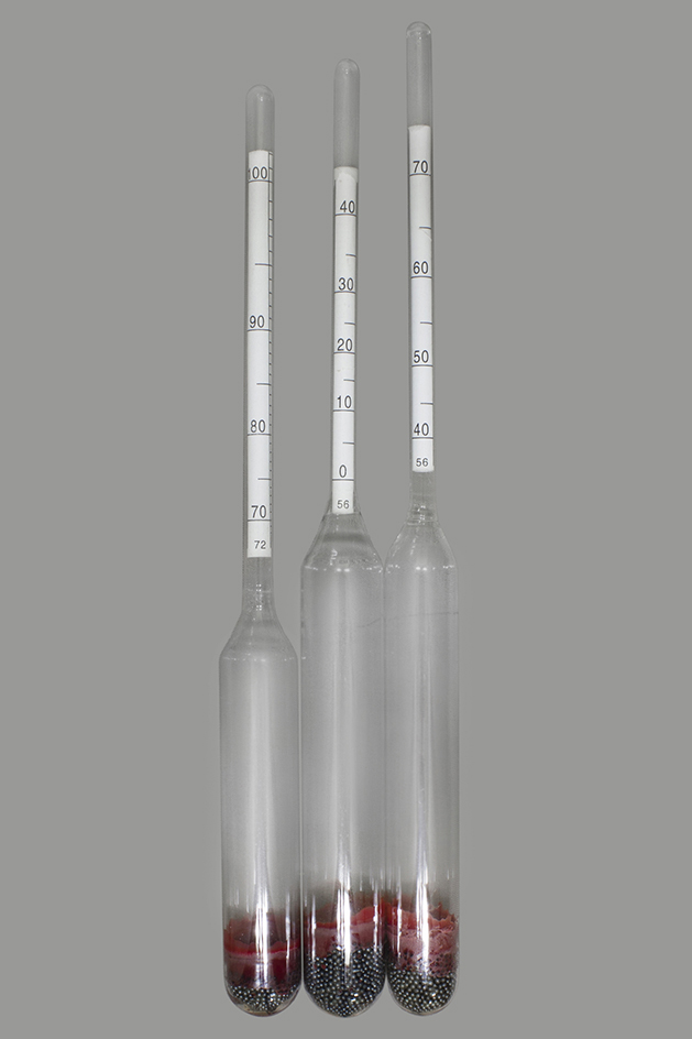 Набор ареометров/спиртометров 0-40, 40-70, 70-100% 