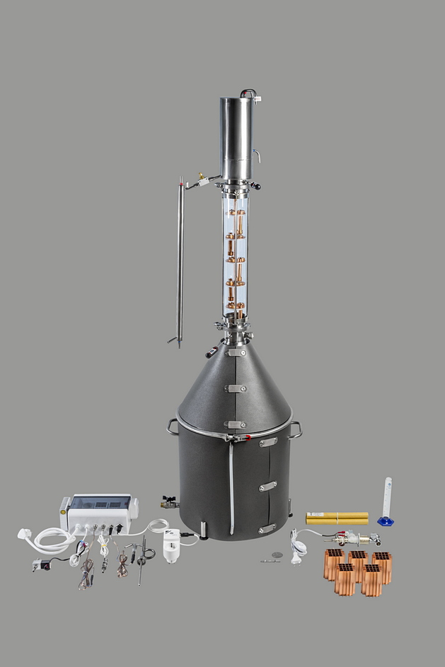 Комплект тарельчатая колонна ХД-3d-6000 Медь