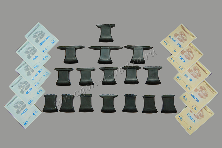 Набор Штампов для этикеток (16 штук)