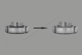 Замена одного соединения ХД3 - ДУ50