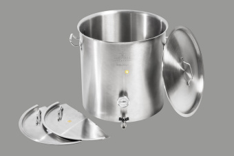 Крышка для котла 71 литров под мешалку 2