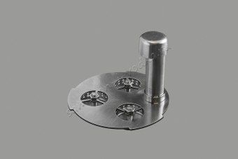 Нержавеющая тарелка для модульной тарельчатой колонны D80 ракурс