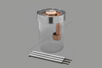 Медный уровень для модульной колпачковой колонны D58 ракурс