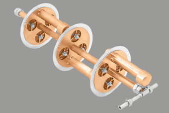 нержавеющая вставка колонны медь